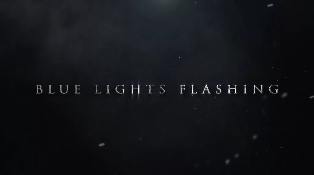 Blue Lights Flashing