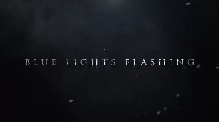 Blue Lights Flashing